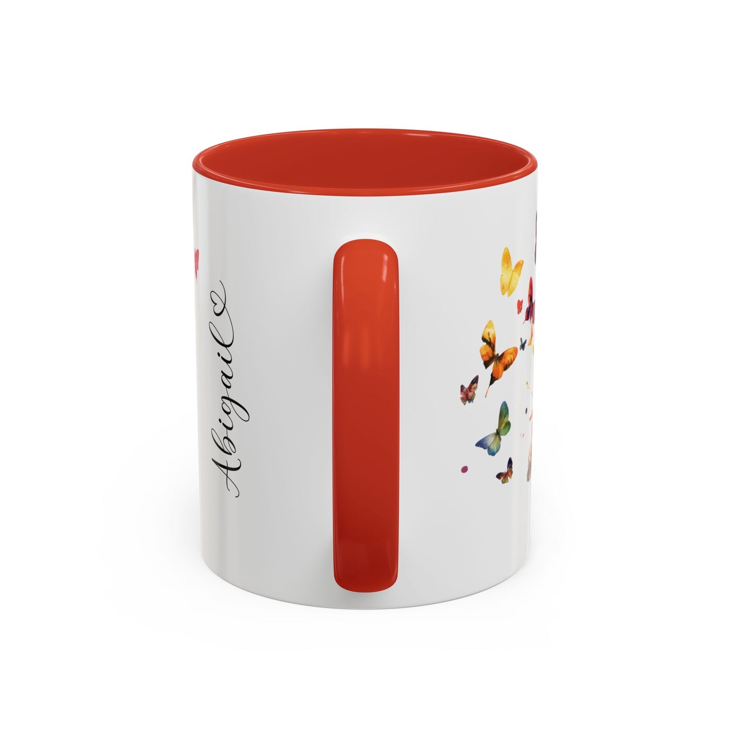 Poodle Personalized Accent Mugs, 11oz