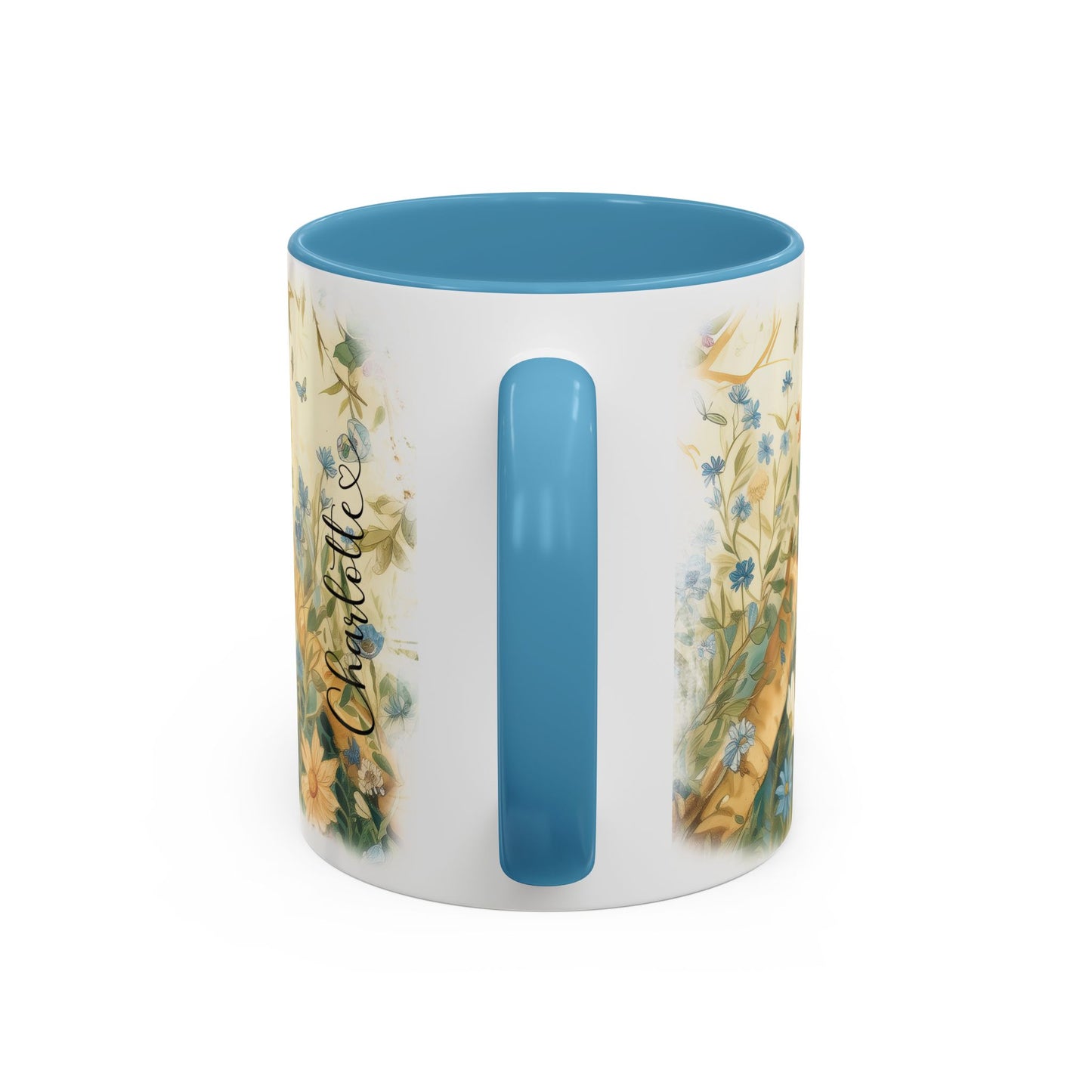 Golden Retriever "Dance like nobody's watching" Personalized  Mugs, 11oz