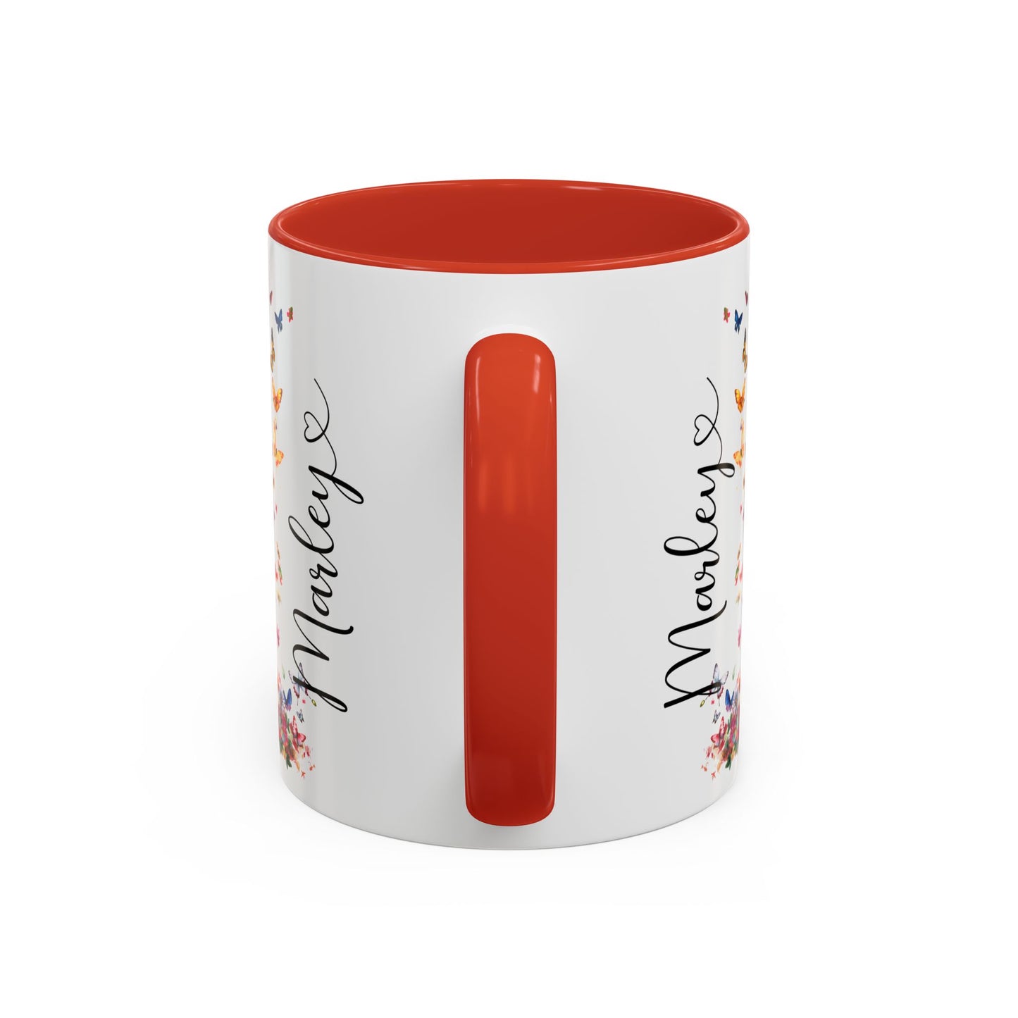 Silky Terrier #2 Personalized Accent Mugs, 11oz