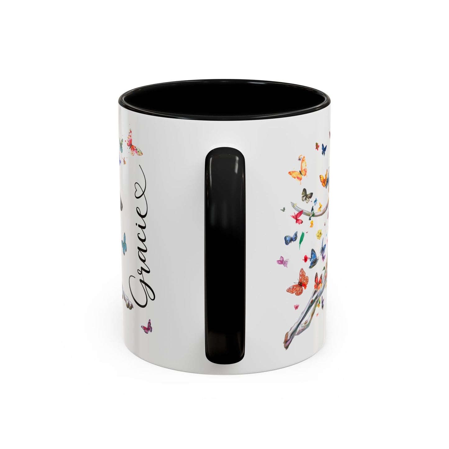 Greyhound #5 Personalized Accent Mugs, 11oz