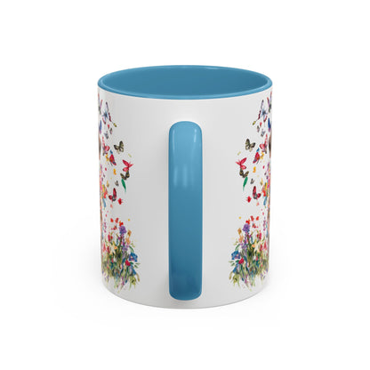 Chocolate Labrador #2 Personalized Accent Mugs, 11oz