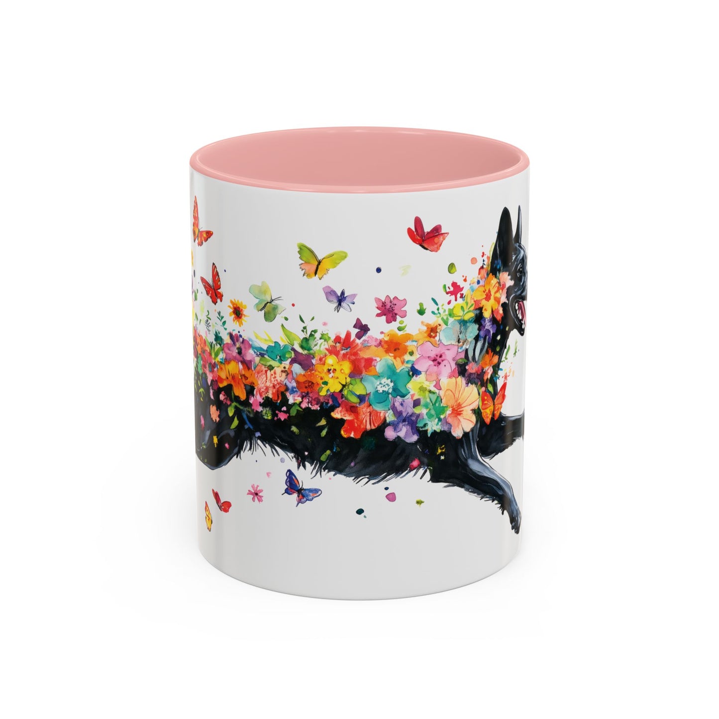 Kelpie Personalized Accent Mugs, 11oz