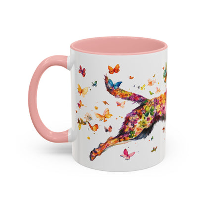 Dutch Shepherd Personalized Accent Mugs, 11oz