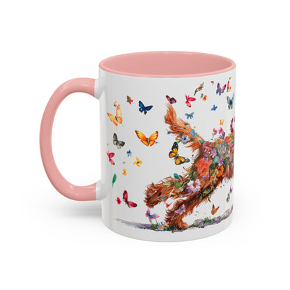 Cockapoo/Cavapoo/Cavoodle #2 Living my best life, Accent Mugs, 11oz