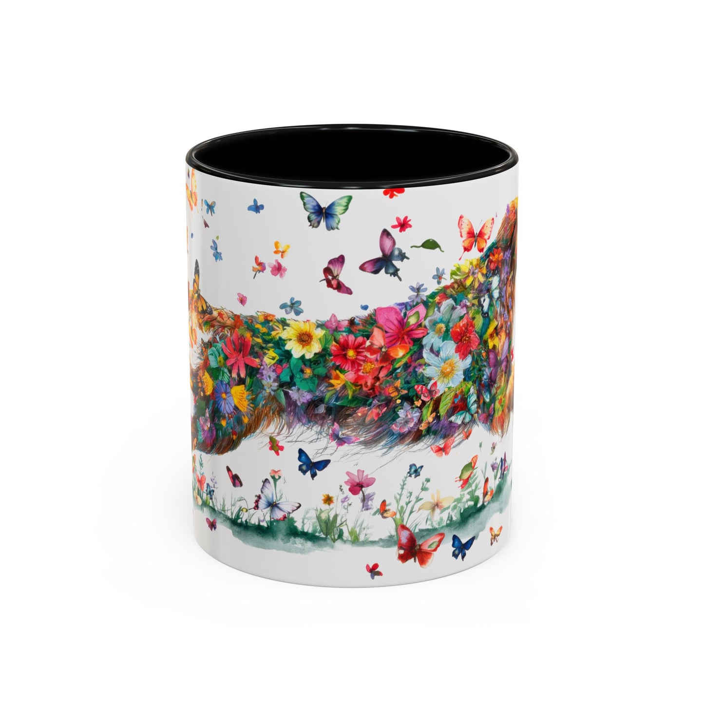 Hovawart #1 Colorful Accent Mugs, 11oz