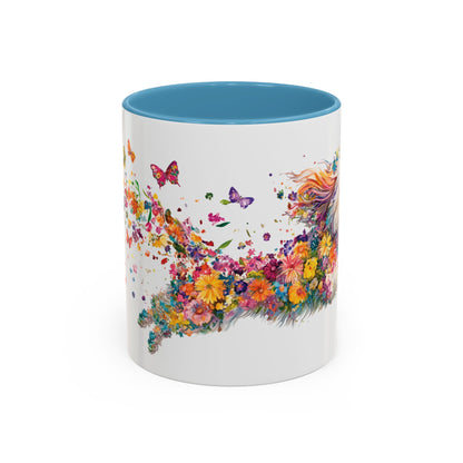 Shih Tzu Personalized Accent Mugs, 11oz