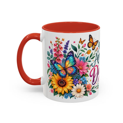 Most amazing daughter, 11oz  accent mug