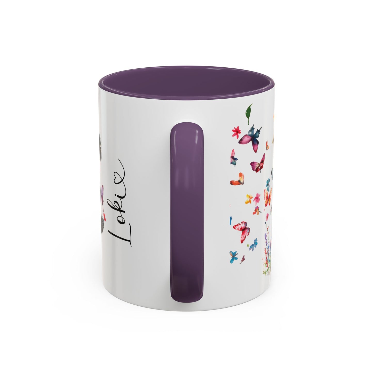 Giant Schnauzer Personalized Accent Mugs, 11oz