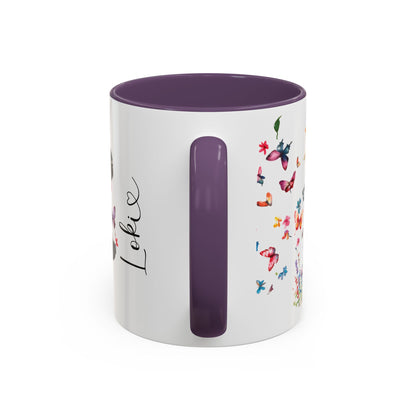 Giant Schnauzer Personalized Accent Mugs, 11oz