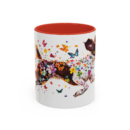 American Brittany #2 Personalized Accent Mugs, 11oz