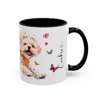 Havanese #1 Personalized Accent Mugs, 11oz