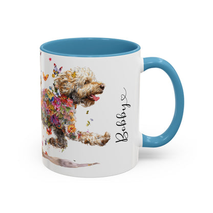 Lagotto Romagnolo #1 Personalized Accent Mugs, 11oz