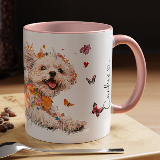 Havanese #1 Personalized Accent Mugs, 11oz