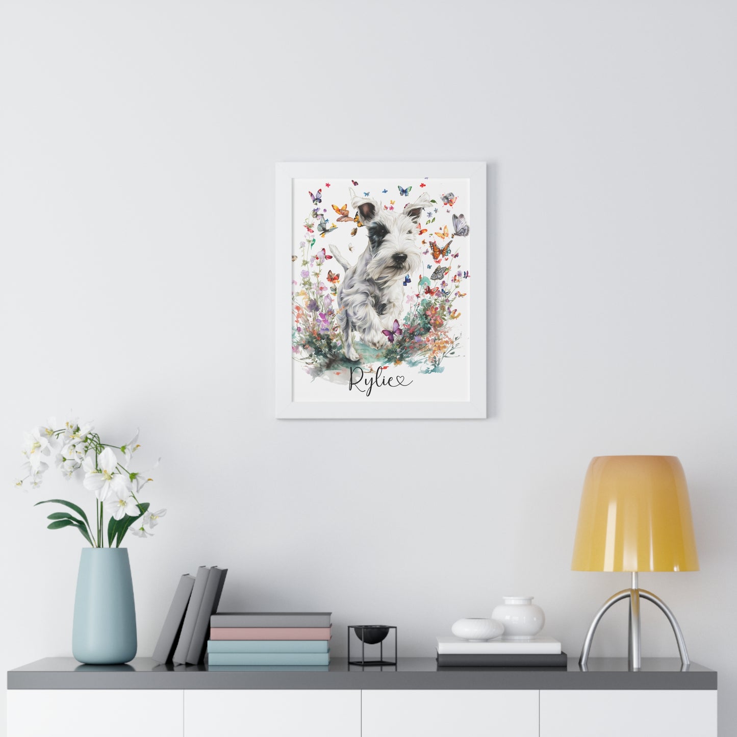 WALL ART - ANY DESIGN Personalised Framed Poster