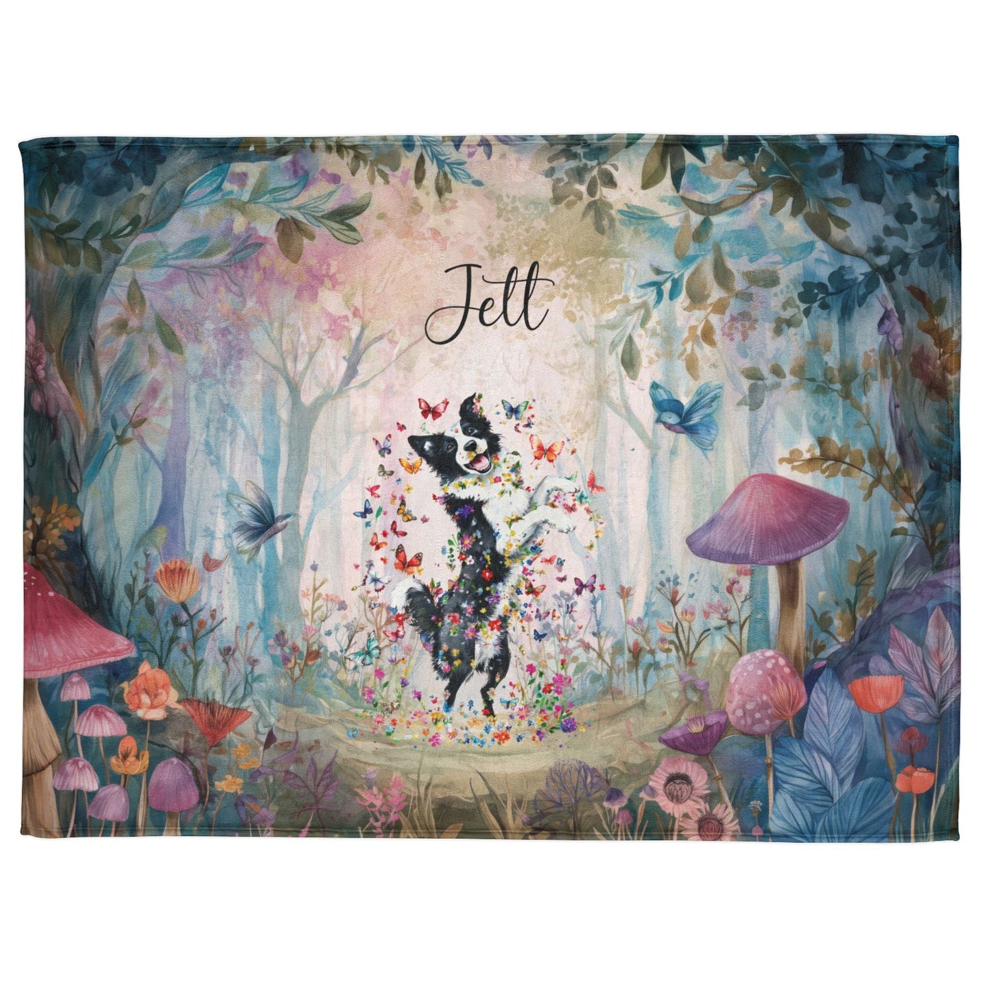 ANY DESIGN #3 Personalised Mystical Forest Blanket