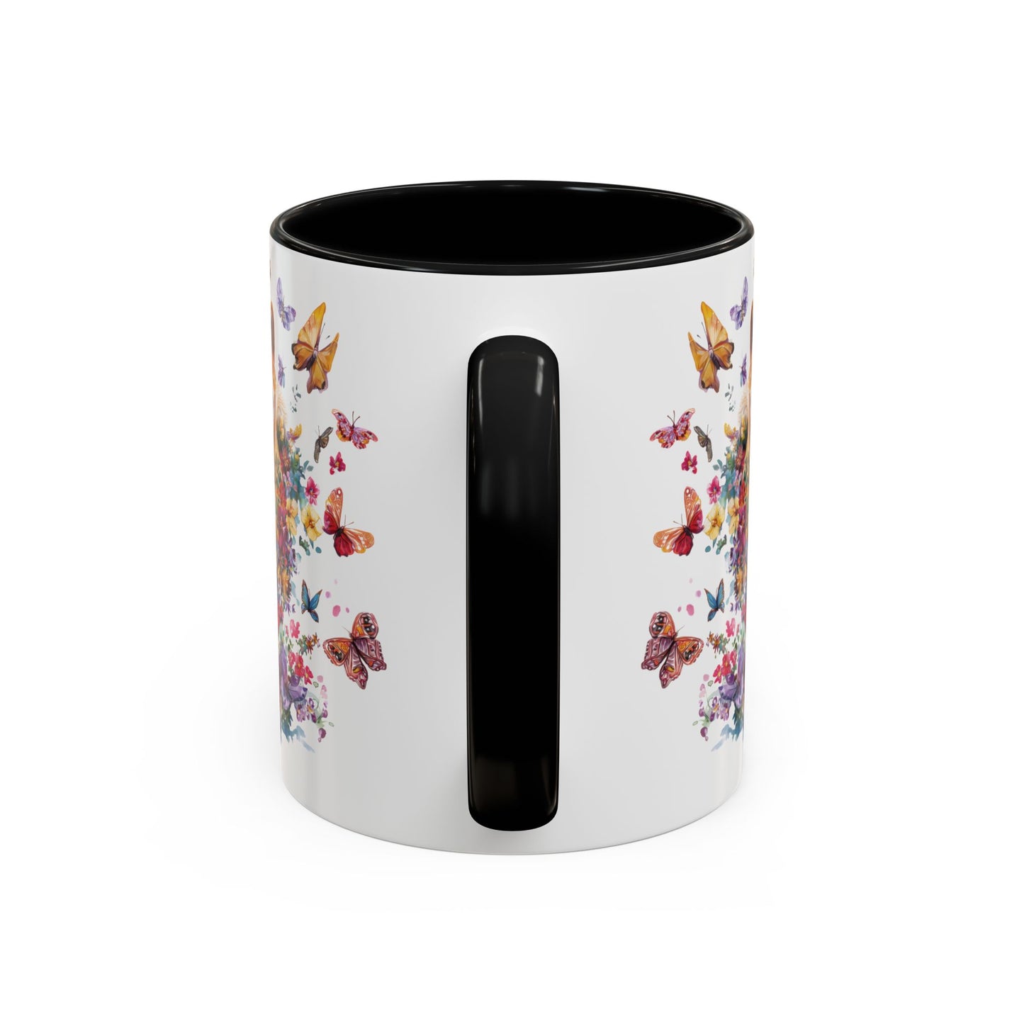 Shiba Inu #4 Personalized Accent Mugs, 11oz