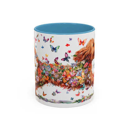Cockapoo #2 Personalized Accent Mugs, 11oz