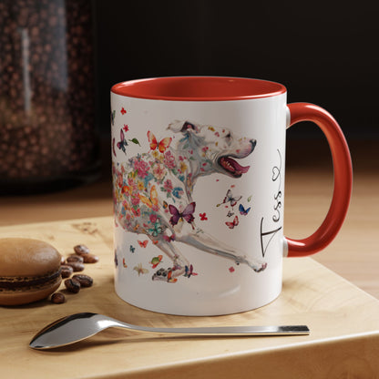 Bull Arab Personalized Colorful Accent Mugs, 11oz