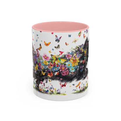 Schipperke Personalized Accent Mugs, 11oz