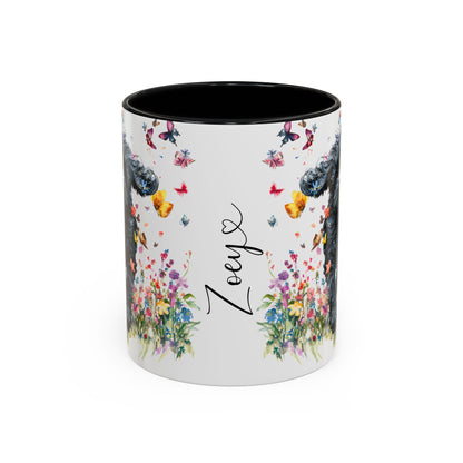 Cavoodle/Cavapoo/Doodle/Cockapoo #2 Personalized Accent Mugs, 11oz