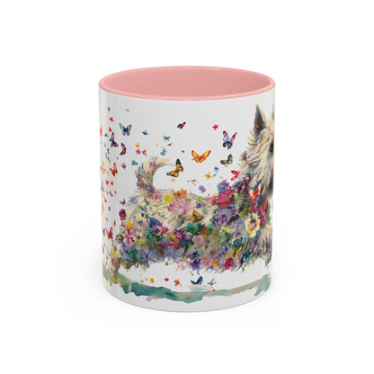 Cairn Terrier #1 Personalized Accent Mugs, 11oz