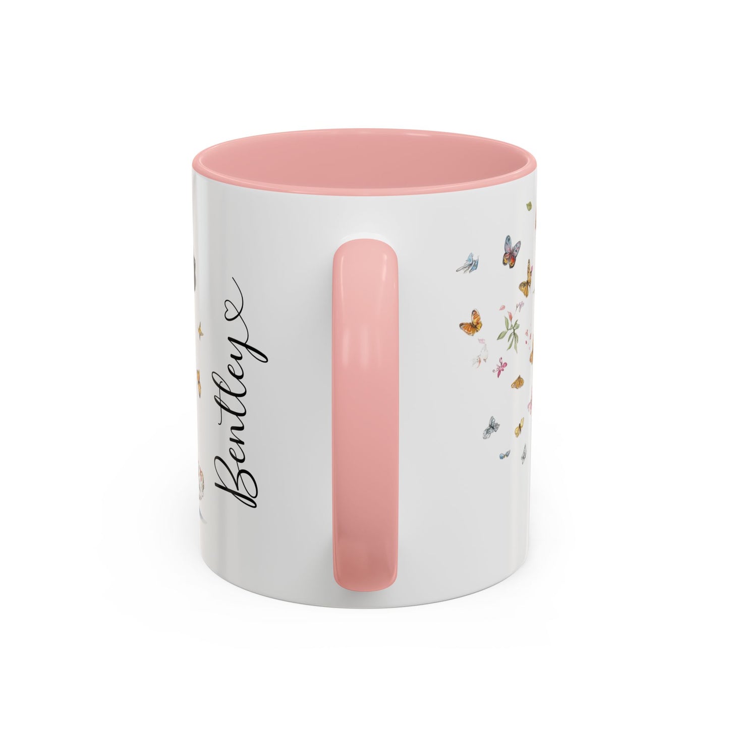 Portuguese Water Dog #2 Personalized Accent Mugs, 11oz