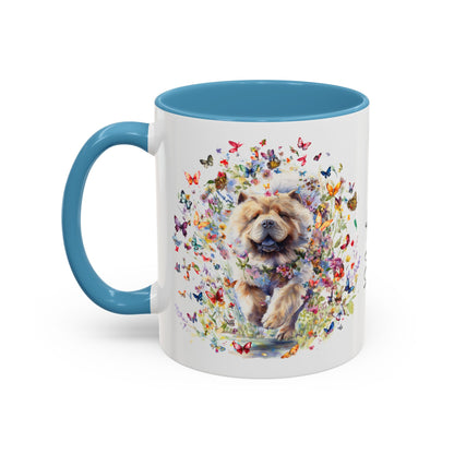 Chow Chow #7 Personalized Accent Mugs, 11oz