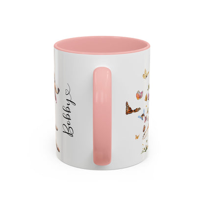 Australian Shepherd (Docked) #1 Personalized Accent Mugs, 11oz