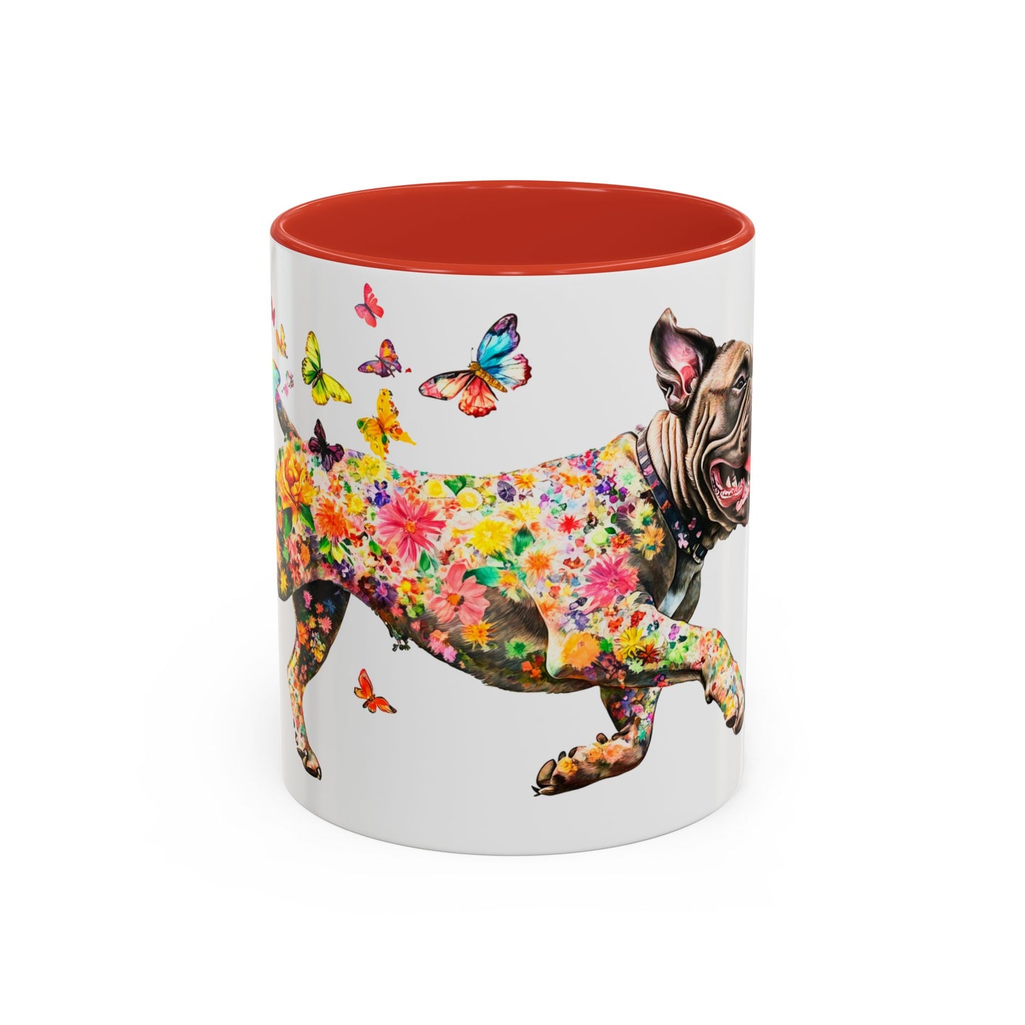 Bullmastiff #1 Personalized Colorful Accent Mugs, 11oz