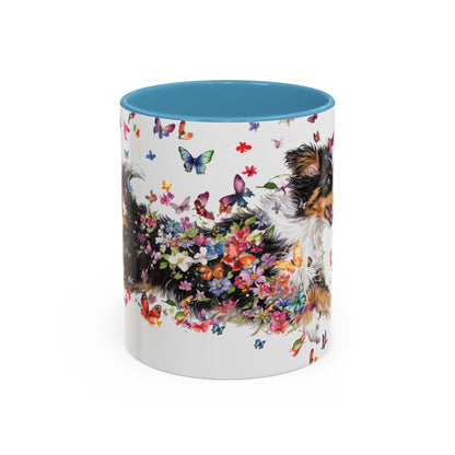 Mini Aussie Doodle Personalized Accent Mugs, 11oz