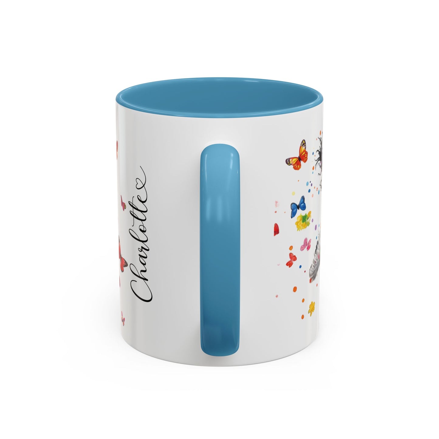 Bernedoodle Personalized Accent Mugs, 11oz