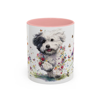 Cotton de Tulear Personalized Accent Mugs, 11oz