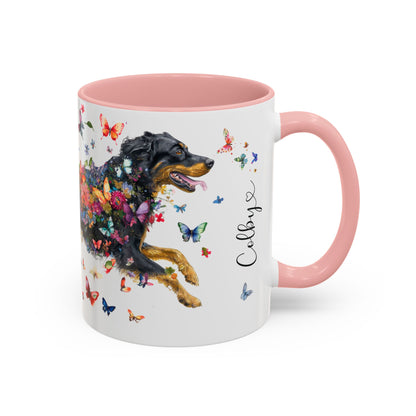 Hovawart #3 Colorful Accent Mugs, 11oz