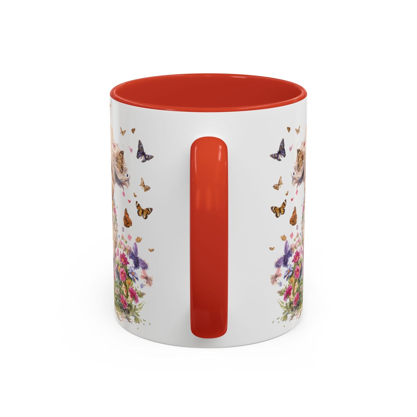 Maltipoo #5 Personalized Accent Mugs, 11oz