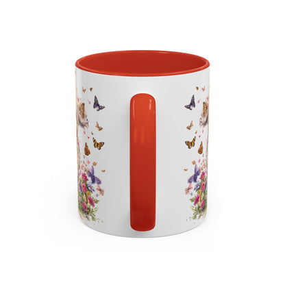 Maltipoo #5 Personalized Accent Mugs, 11oz