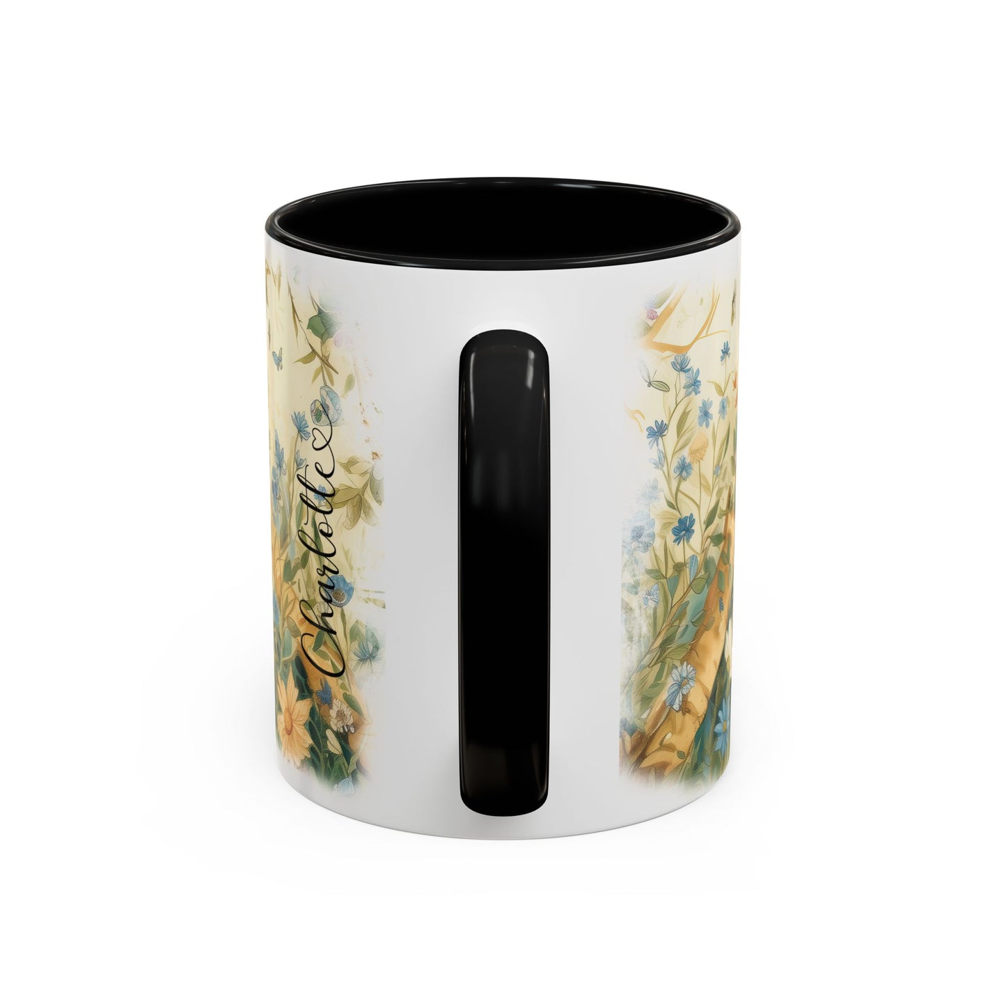 Golden Retriever "Dance like nobody's watching" Personalized  Mugs, 11oz
