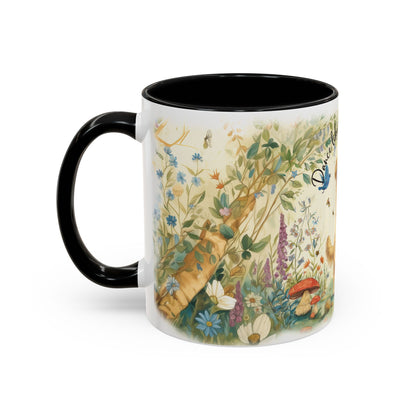 Golden Retriever "Dance like nobody's watching" Personalized  Mugs, 11oz