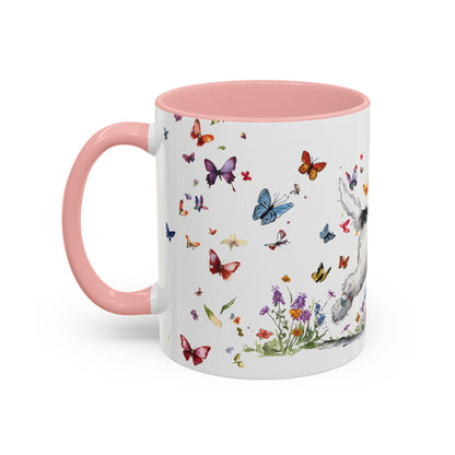 Sealyham Terrier Personalized Accent Mugs, 11oz