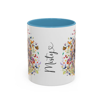 Chow Chow #7 Personalized Accent Mugs, 11oz