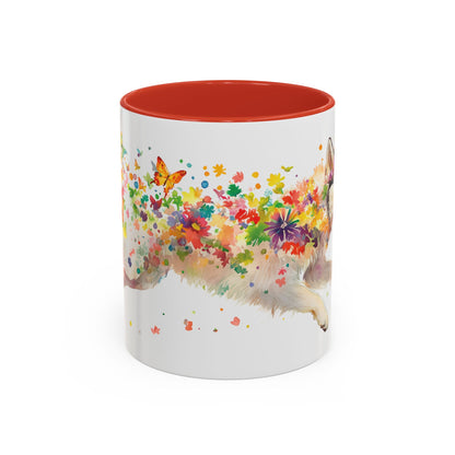 Malamute Personalized Accent Mugs, 11oz