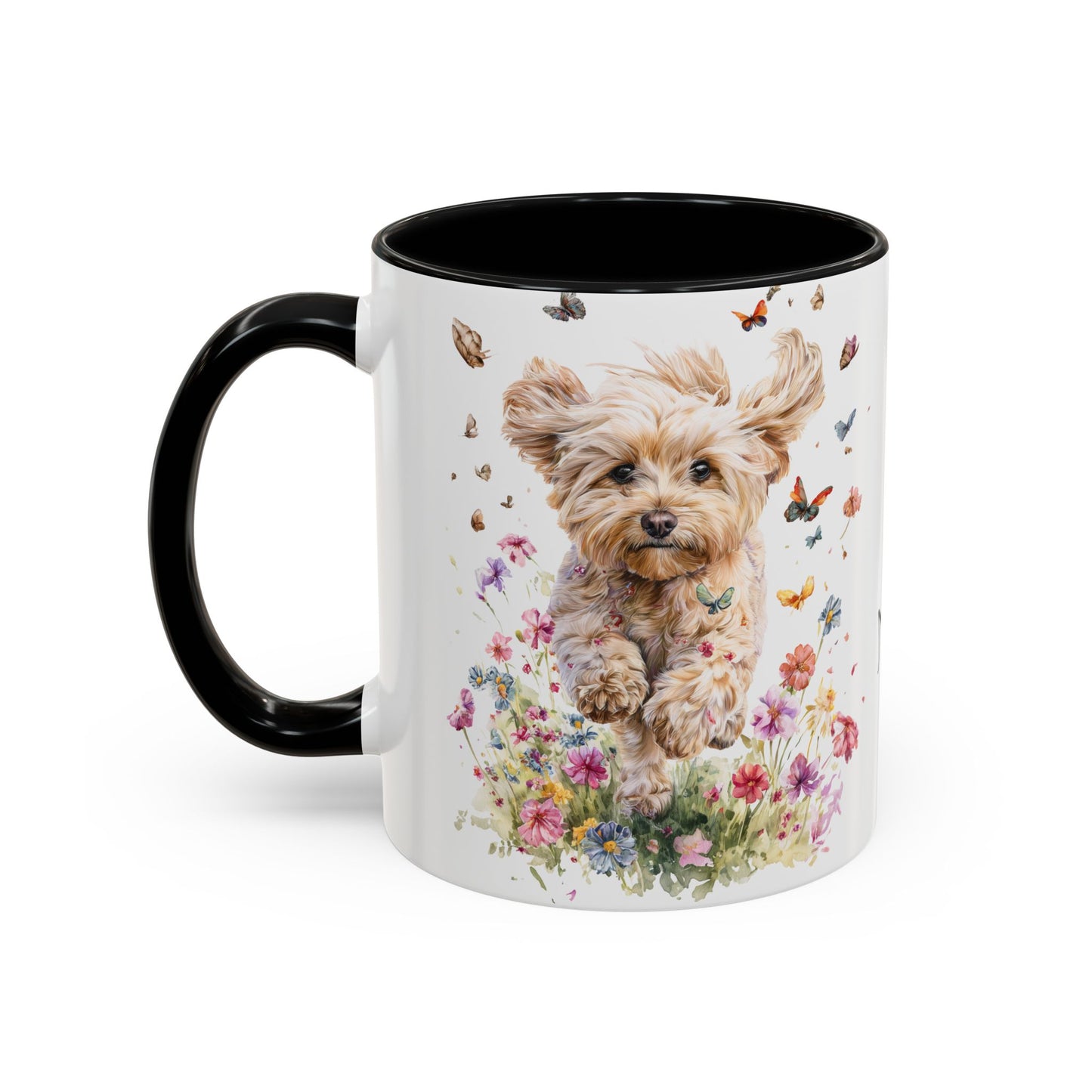 Cavoodle/Cavapoo/Doodle/Cockapoo #1 Personalized Accent Mugs, 11oz