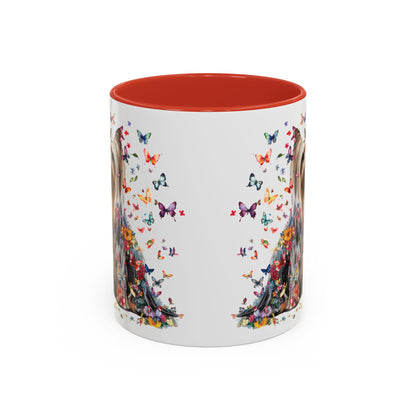 Silky Terrier #2 Personalized Accent Mugs, 11oz