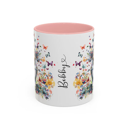 Shih Tzu #2 Personalized Accent Mugs, 11oz