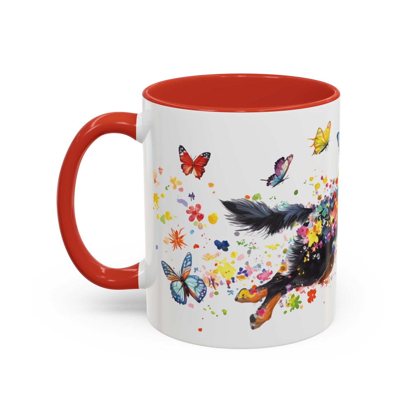 Husky #3 Personalized Accent Mugs, 11oz