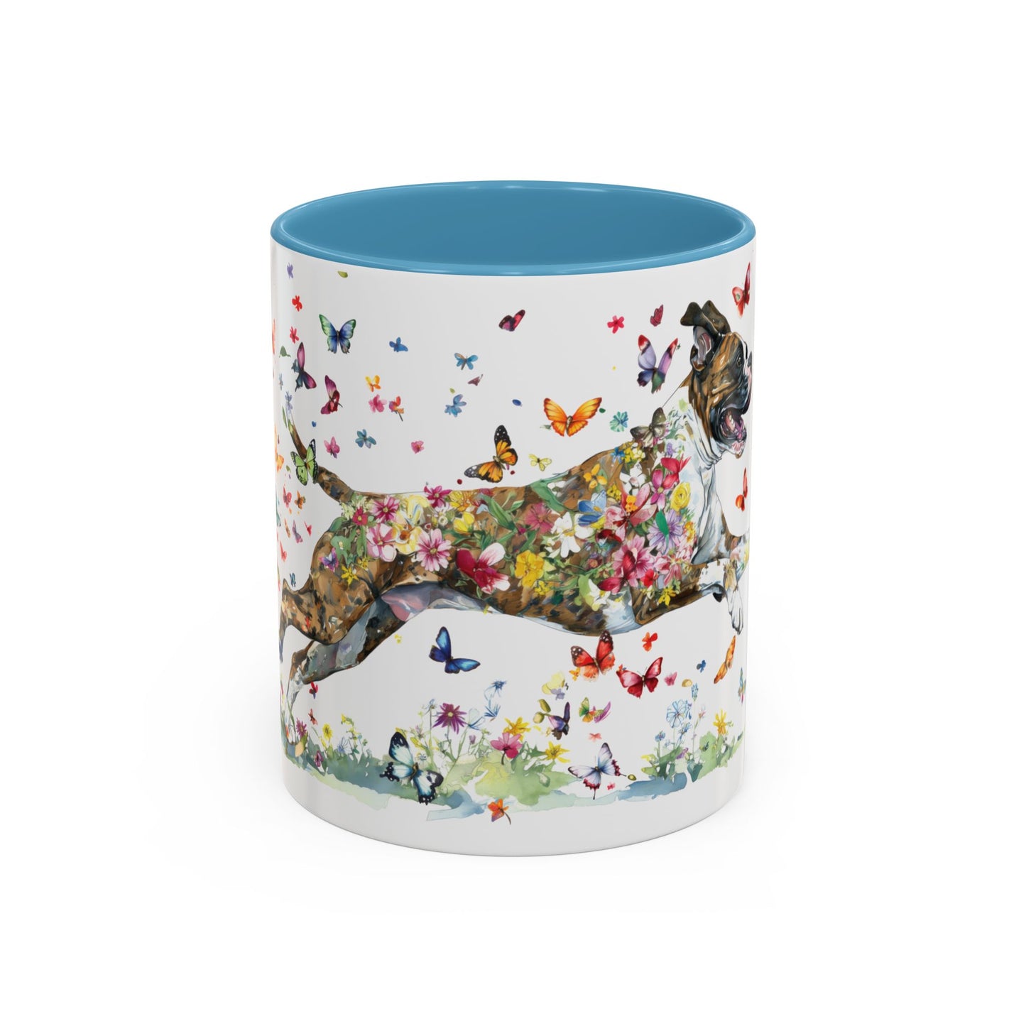 Boxer #1 Personalized Accent Mugs, 11oz