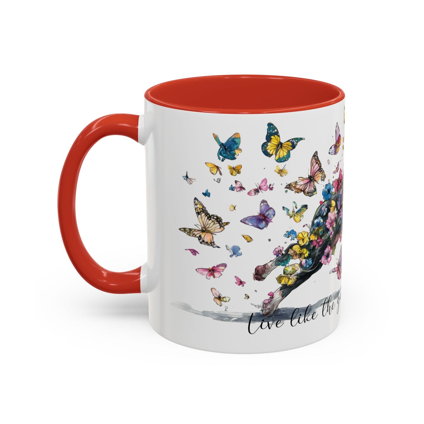 Boston Terrier #2 Live like the gate was left open, Accent Mugs, 11oz