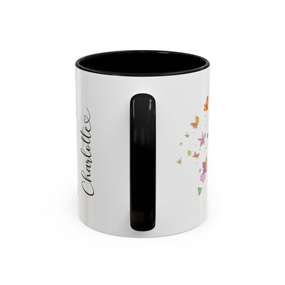 Giant Schnauzer Personalized Accent Mugs, 11oz