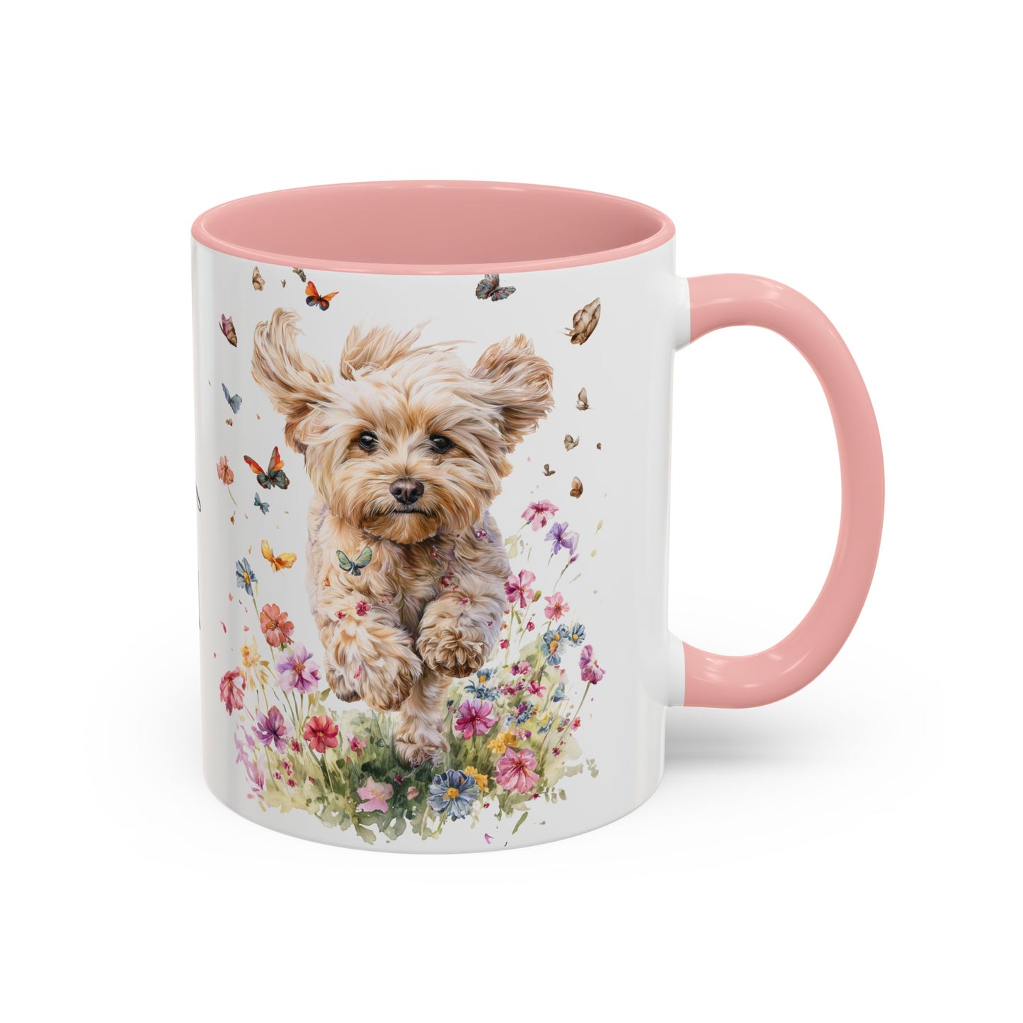 Cavoodle/Cavapoo/Doodle/Cockapoo #1 Personalized Accent Mugs, 11oz