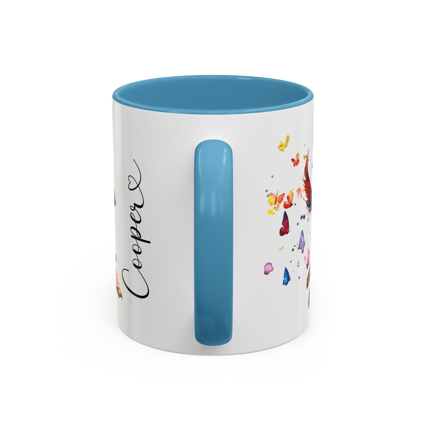 Belgian Tervuren Personalized Accent Mugs, 11oz