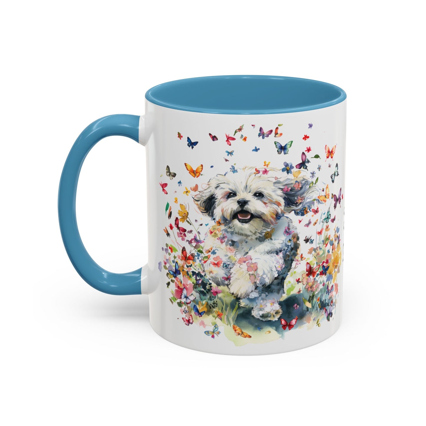 Shih Tzu #2 Personalized Accent Mugs, 11oz